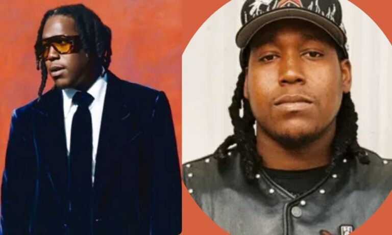 Singer Don Toliver in stylish streetwear, looking confident. Image represents the theme of his height and powerful stage presence.