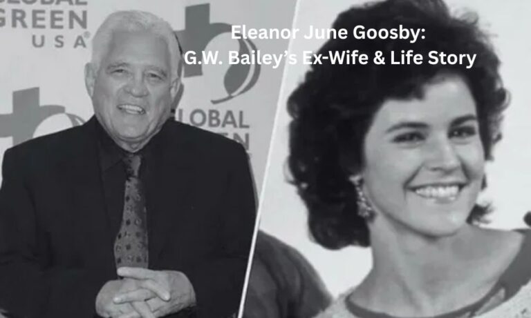 Eleanor June Goosby: G.W. Bailey's wife for 33 years. Discover her private story, their two children, and why she stepped away from Hollywood fame.