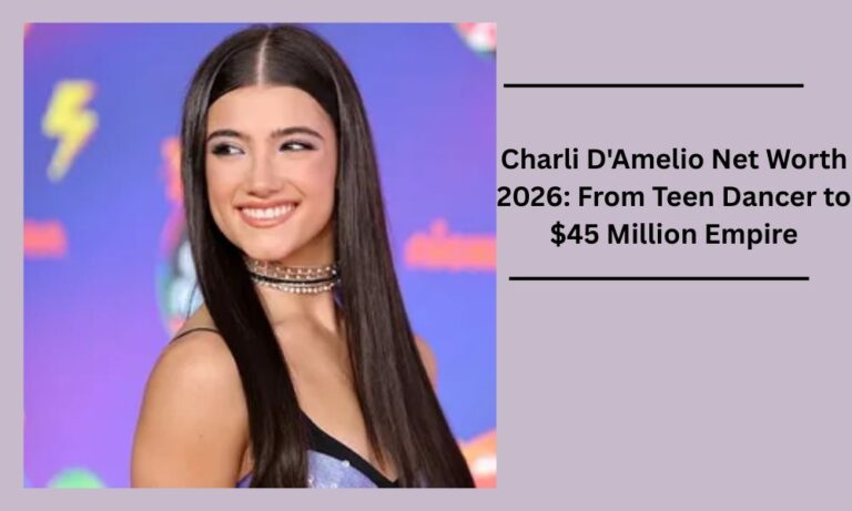 Charli D'Amelio, 21, has a 2026 net worth estimated at $45 million from TikTok, D'Amelio Brands, Hulu show, and Broadway debut