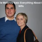 Dan Katz and his wife Stephanie Maloney Katz attending a private family event together.